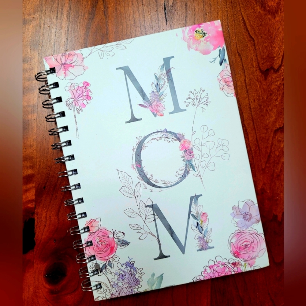 Mom Journal Spiral  Notebook Mother's Day Birthday